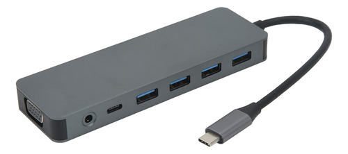 Hub Usb C Adaptador Multipuerto Hdmi Dual 13 1 Tipo Vga 3.0