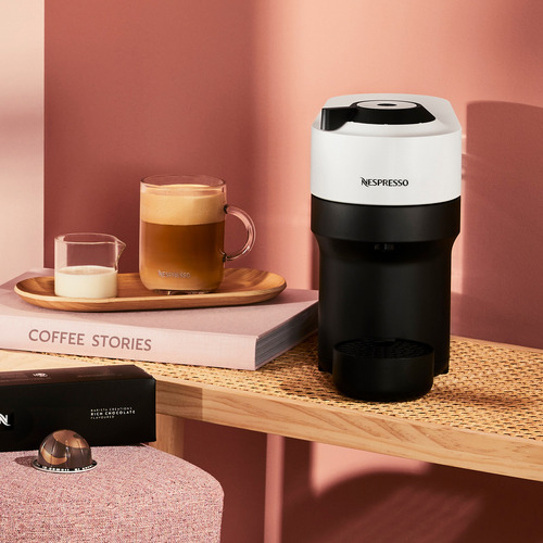 Cafetera Nespresso Vertuo Pop Blanca Color Blanco