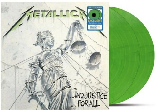 Metallica And Justice For All 2 Lp Vinil Walmart Exclusive