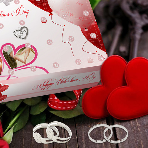 Pulsera Con Caja De Regalo Sorpresa Para Mujer Con Forma De