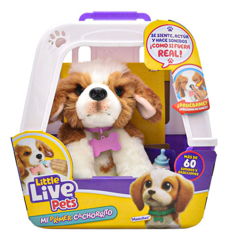 Little Live Pets Mi Primer Cachorrito Peluche Interactivo