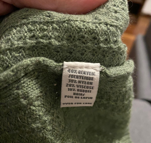 Chaleco De Lanilla Abercrombie Para Mujer - Talle L