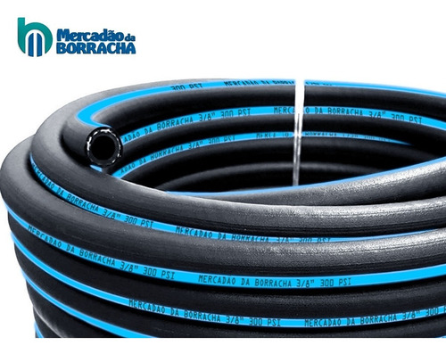 Mangueira 3/8 Ar Comprimido Reforçada 300 Psi - 25m