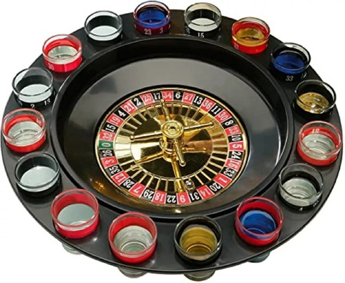 Juego De Ruleta Casino De Shots Corto Trago Alcohol Premium