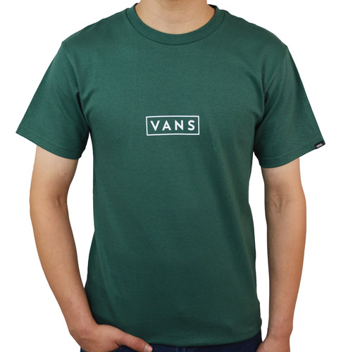Playera Vans Classic Easy Box T-shirt Vn0a5e81czx Bgreen/wht