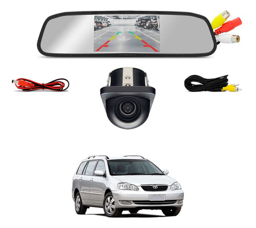 Kit Camera Retrovisor Toyota Filder 2003 2004 2005