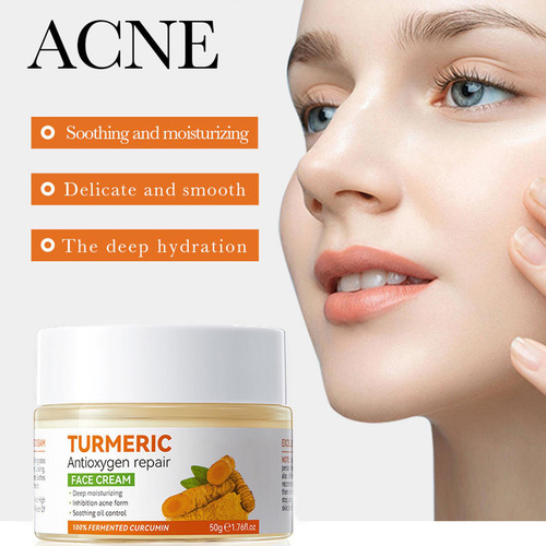 Suero Corrector De Cúrcuma H, Crema Facial De Alto Brillo, C