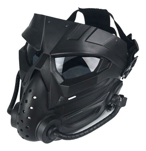 Casco De Protección De Máscara Táctica Con Protección De