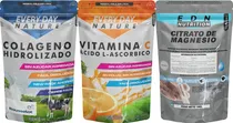 Comprar Colageno Rouss 1 Kg + Vita C 1 Kg + Citrato Magnesio 1kg Edn
