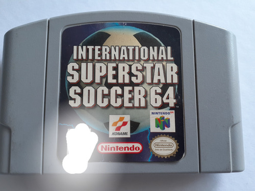 International Superstar Soccer 64   Nintendo 64 Físico