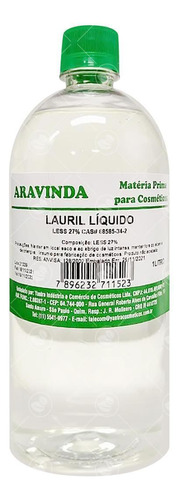 Lauril Líquido Cosmetico Sabonete Espuma Desengordurante 1l