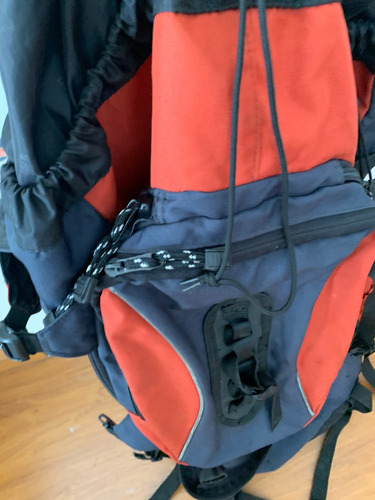 Mochila Camping Y Mochilero Doite Táctica 81l Gris Oscuro Liso (Usado)