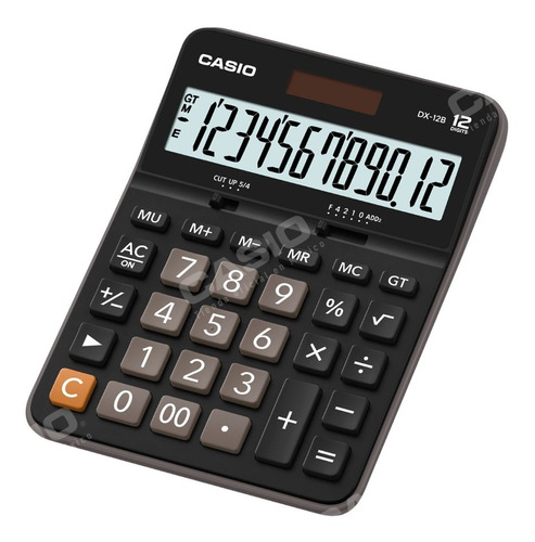 Imagen 1 de 2 de Calculadora De Escritorio Casio Dx-12b  