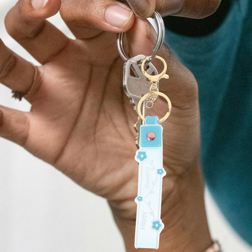 Llavero De Silicona, 5 Unidades, Llavero, Cartera, Pulsera P