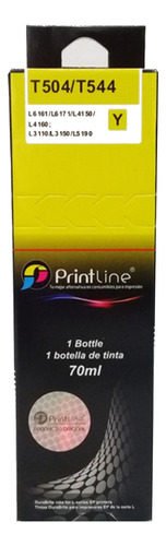 Tinta Printline 504/544 C/y/m C Con Epson