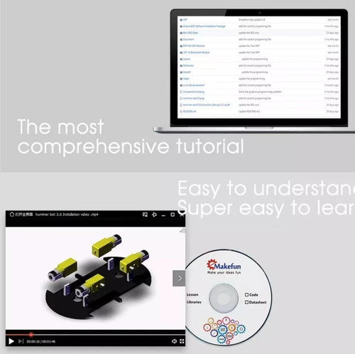 Robot Programable Arduino, Coche 4x4, Rc, 4wd, Bluetooth