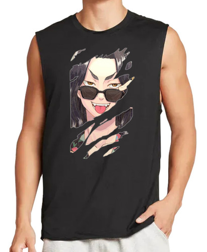 Playera Tank De Anime Tokio Revengers Flamas Baji