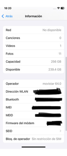 Apple Iphone 12 Mini (256 Gb) - Azul Azul (Usado)