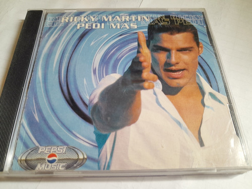 Cd - Ricky Martin - Pide Más/single De Difusión + Entrevista