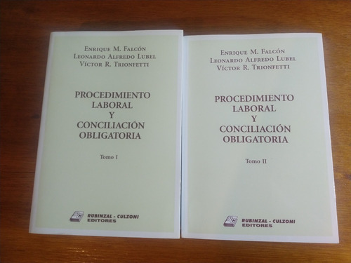 Procedimiento Laboral Y Conciliación Obligatoria - 2 Tomos