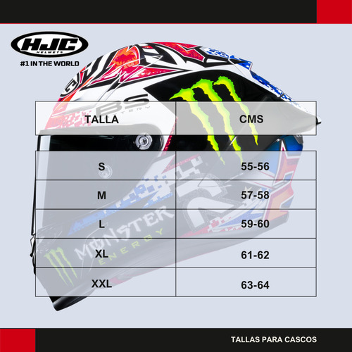 Casco Hjc F70 Tino Mc1 Gri/rojo L