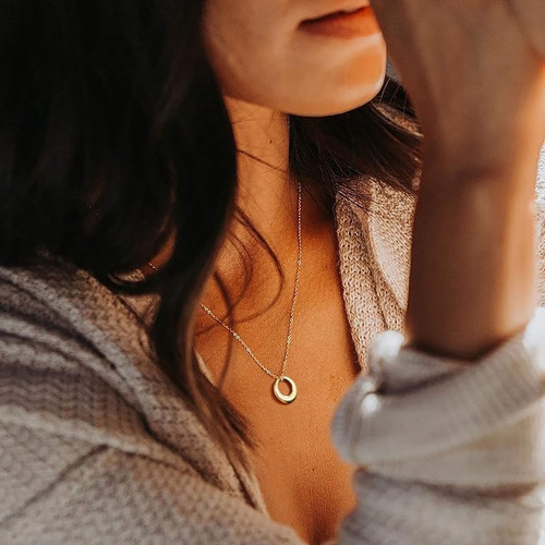 Hichoker Collares En Capas De Oro Para Mujer, Collares Chapa