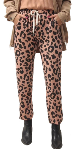 Pantalón Joggins Babucha Bremer Animal Print Calentito 