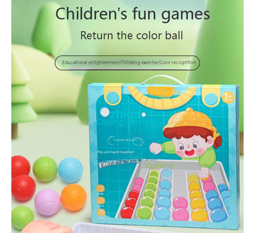 Clasificación Interactiva Bola De Color Del Juguete Bola E