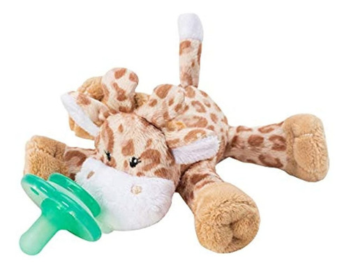 Nookums Paci-plushies Pink Giraffe Buddies- Chupete Porta (e