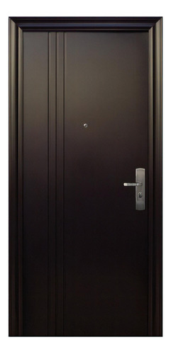 Puerta De Seguridad Xe 3l 100-215 Aper Izq Acero 100% Ch Color Chocolate