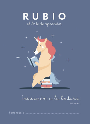 Iniciación A La Lectura Rubio +4 (libro Original)