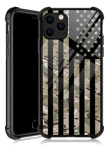 Funda Djsok Para iPhone 11-bandera Estados Unidos