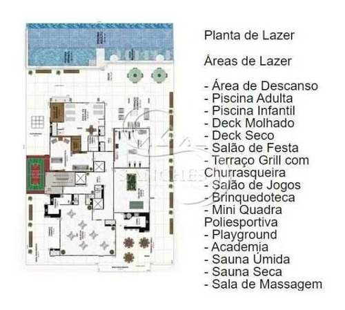 Imagem 14 de 20 de Apartamento 140 M² - Alto Padrão - Em Obras - Vila Caiçara - Praia Grande - Sp - V2825