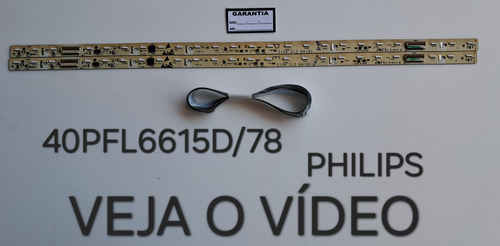 Ambilight Tv Philips 40pfl6615d Com Cabo Veja O Vídeo Foto (Usado)