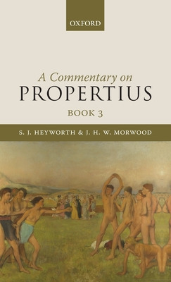 Libro Commentary On Propertius, Book 3 - Heyworth, S. J.