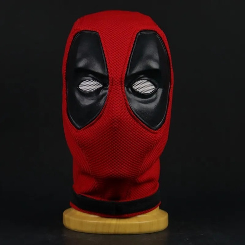 Máscara Deadpool Cosplay Ajustable Transpirable Para Adulto