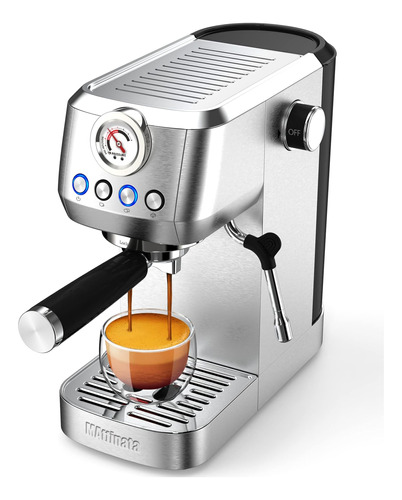 Cafetera Eléctrica Mattinata Expresso Profesional - Plata