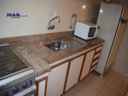 Imagem 8 de 8 de Apartamento À Venda No Guarujá, Próximo Da Praia, Região Central, Sacada, 02 Vagas De Garagem. - Ap10468