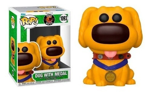 Funko Pop Disney Dug Days Dug With Medal 1093