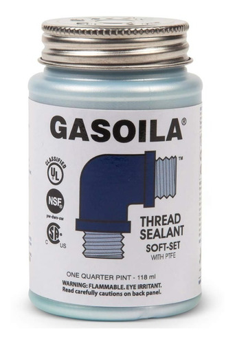 Sellador De Hilo Para Tuberías Softset De Gasoila Con Pasta