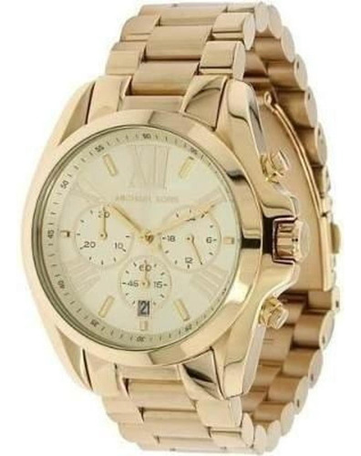 Relógio Michael Kors Bradshaw Dourado Mk5605