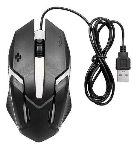 Ratón Ergonómico Para Juegos Cm-818 Con Cable Para Accesorio