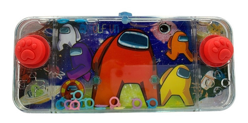 Imagem 2 de 6 de Aquaplay Among Us Pop It Celular Infantil Argolas Brinquedo