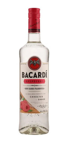 Botella De Ron Bacardí Raspberry 750ml.