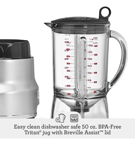 Batidora De Alimentos Breville The Fresh & Furious Red Velve