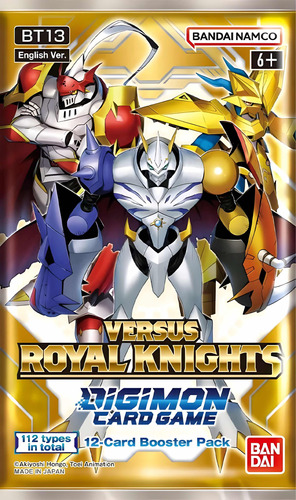 Digimon Tcg: Versus Royal Knights Booster Pack