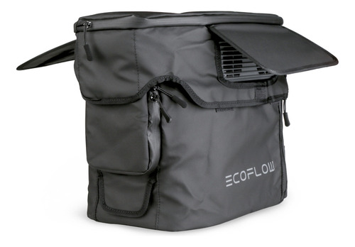 Funda Impermeable Para Ecoflow Delta 2 Color Negro