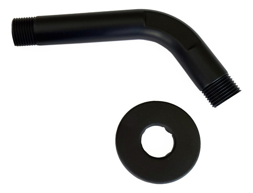 Brazo Para Regadera/ Ducha 15 Cms Abs Acabado Negro