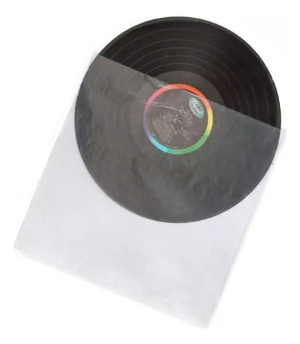 Plasticos Disco Lp Vinil -  Interno Lp 31x31 - 50 Unidade