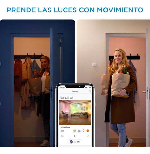 Imagen 4 de 9 de Wiz Sensor De Movimiento Wi-fi